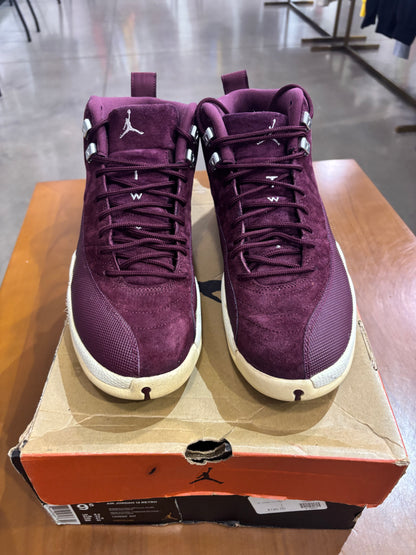 Preowned Air Jordan 12 Bordeaux