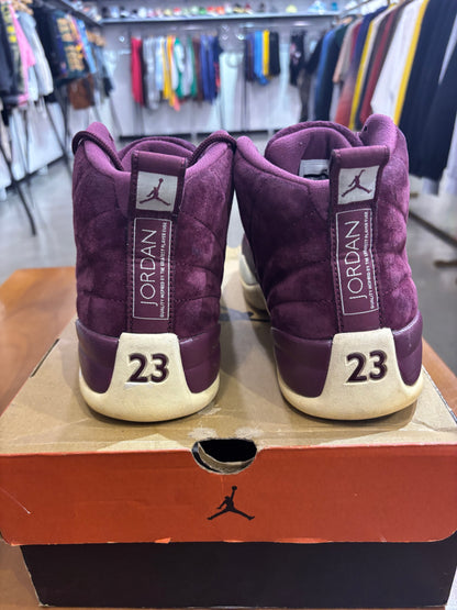 Preowned Air Jordan 12 Bordeaux
