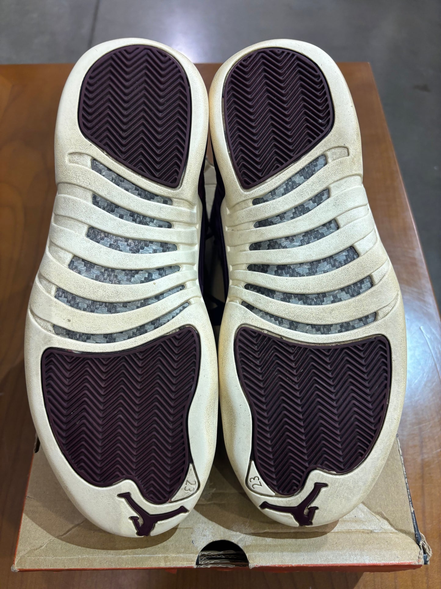 Preowned Air Jordan 12 Bordeaux