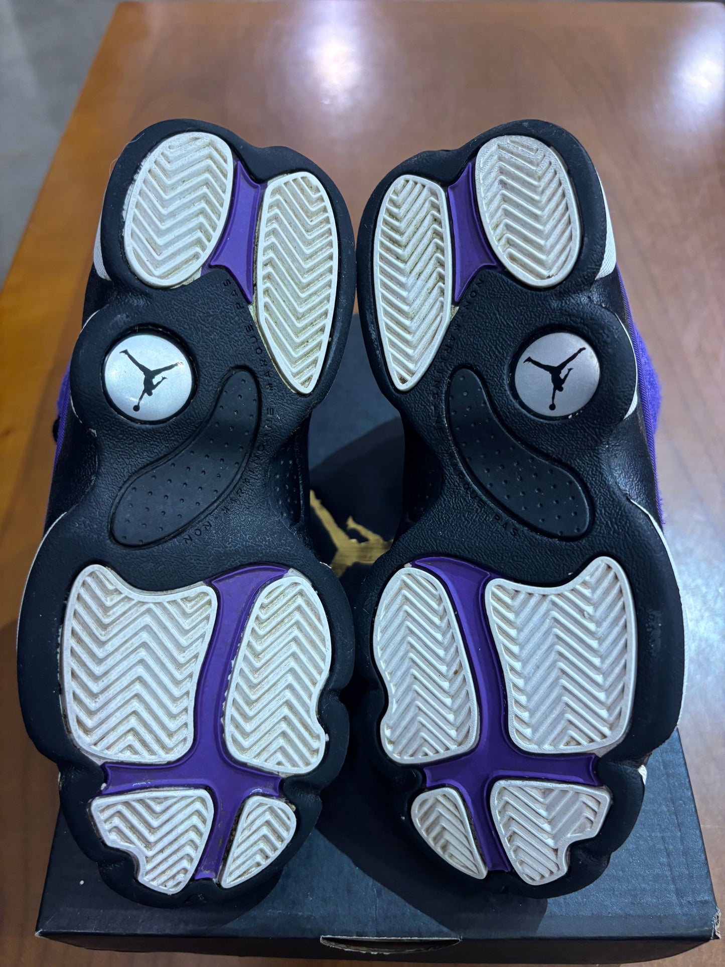 Preowned Air Jordan 13 Purple Venom