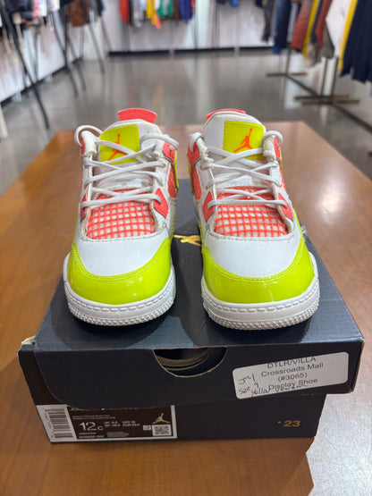 Preowned Air Jordan 4 White Lemon Pink