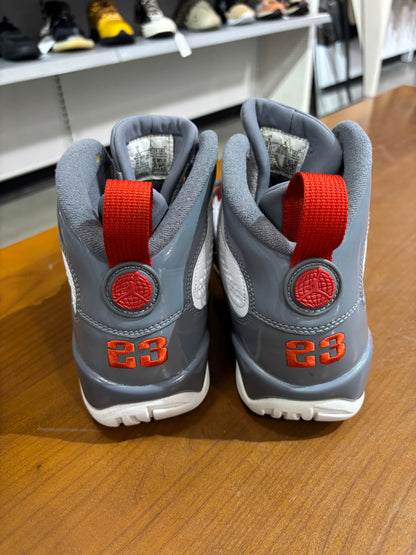Preowned Air Jordan 9 Fire Red