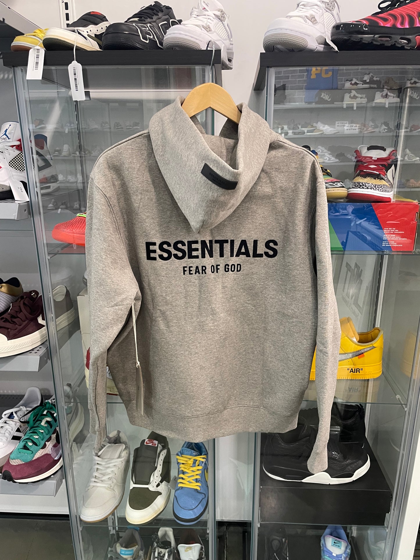 Fear of God Essentials Hoodie Heather Gray