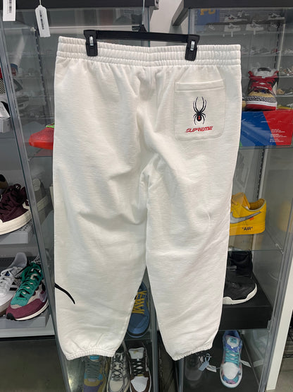 Supreme Spyder Sweatpants White