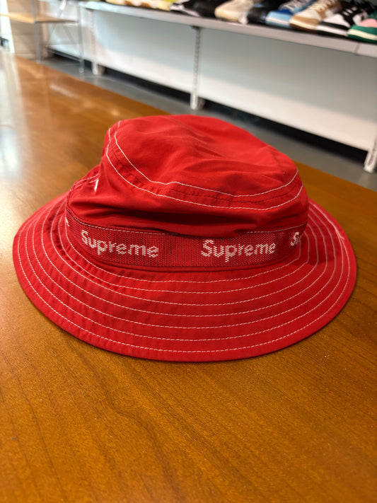 Preowned Supreme Webbing Crusher Red