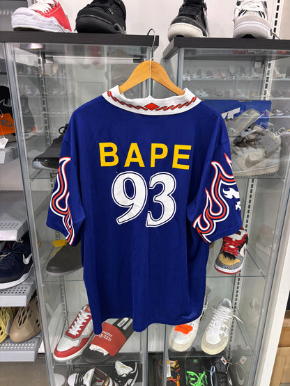 Adidas Bape Flame Jersey Blue