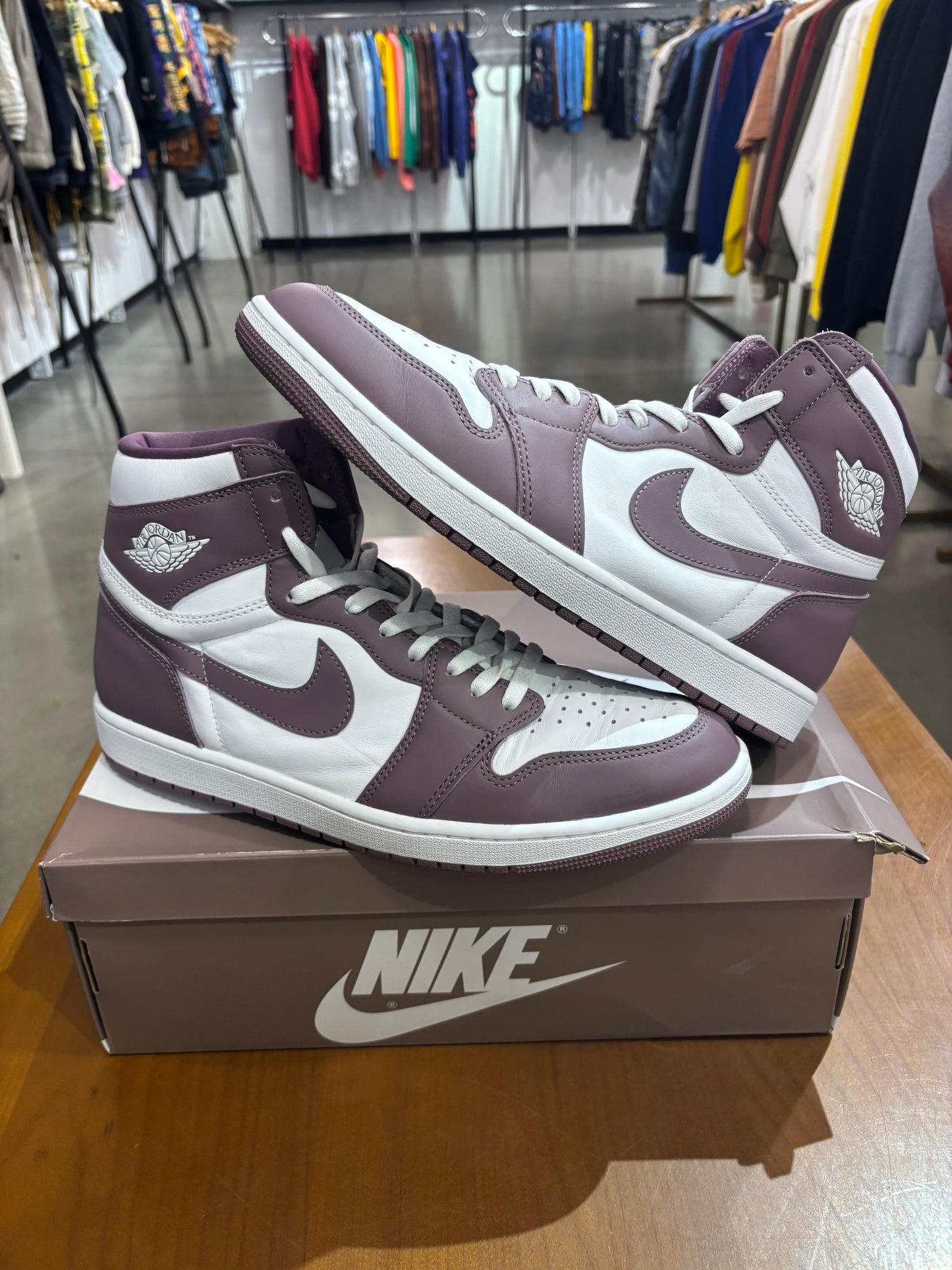 Preowned Air Jordan 1 Mauve