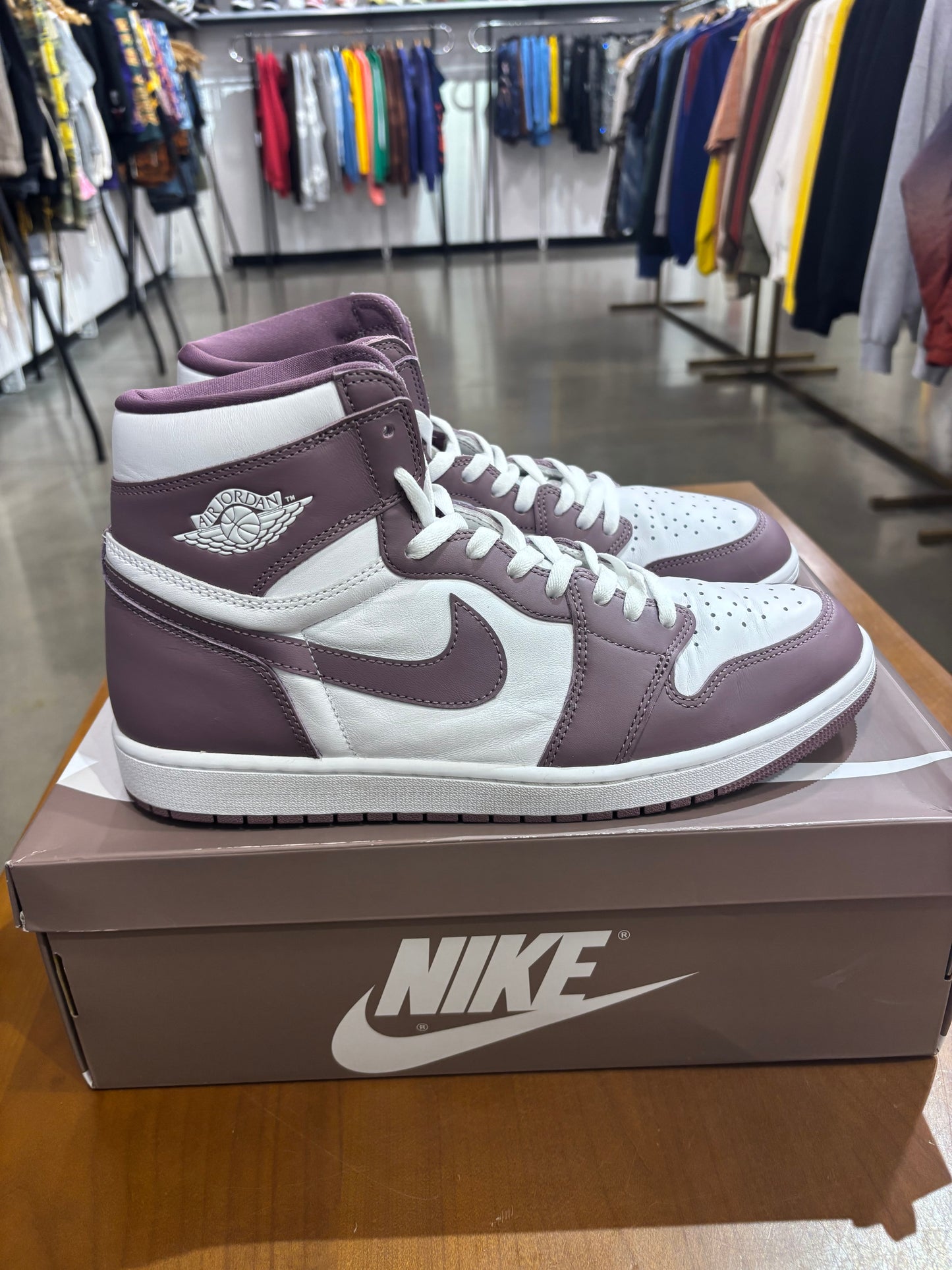 Preowned Air Jordan 1 Mauve