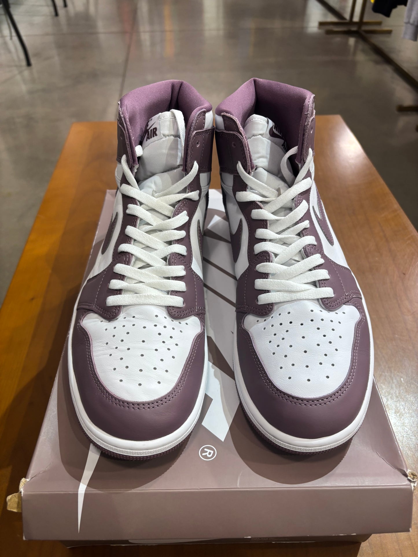 Preowned Air Jordan 1 Mauve