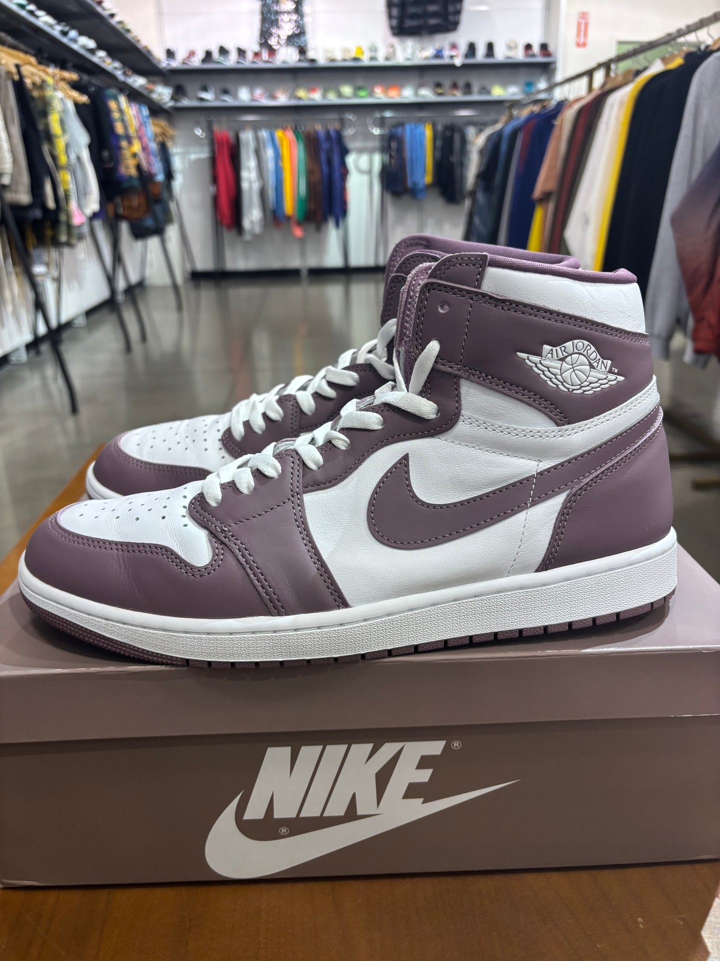 Preowned Air Jordan 1 Mauve