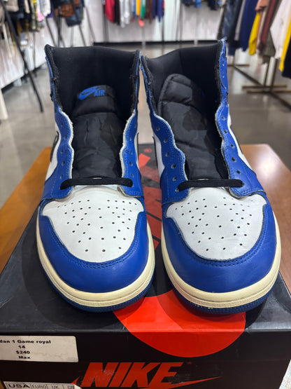 Preowned Air Jordan 1 Game Royal