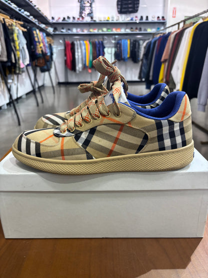 Preowned Burberry Check Terrace Sneakers