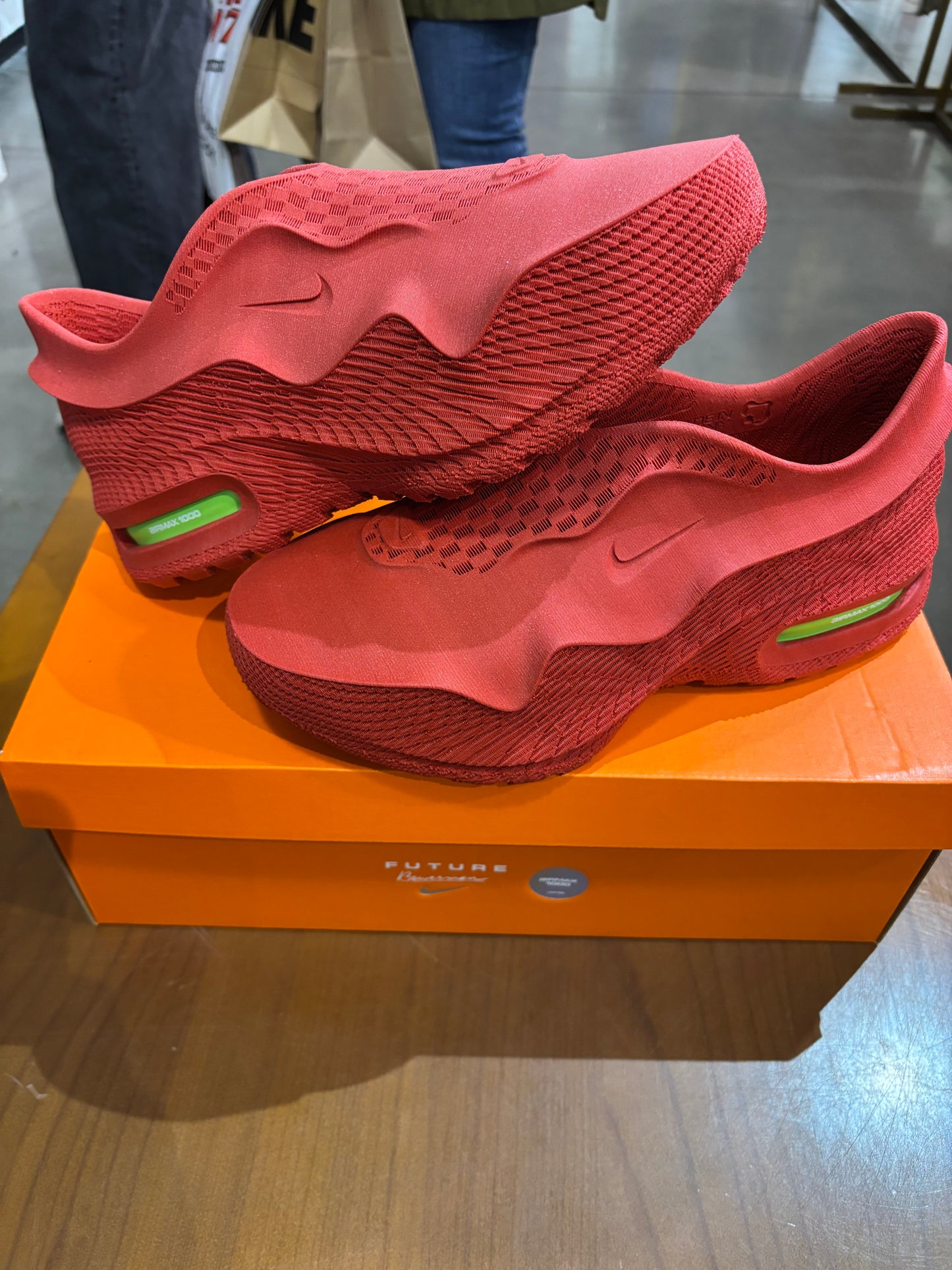 Nike Air Max 1000 Red Atomic Green