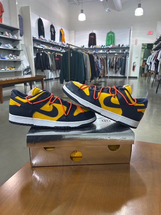 Nike Dunk Low Off-White University Gold