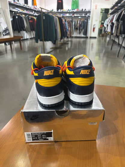 Nike Dunk Low Off-White University Gold