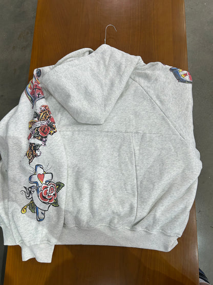 WE ARE RIGHTEOUS Zip Up Grey
