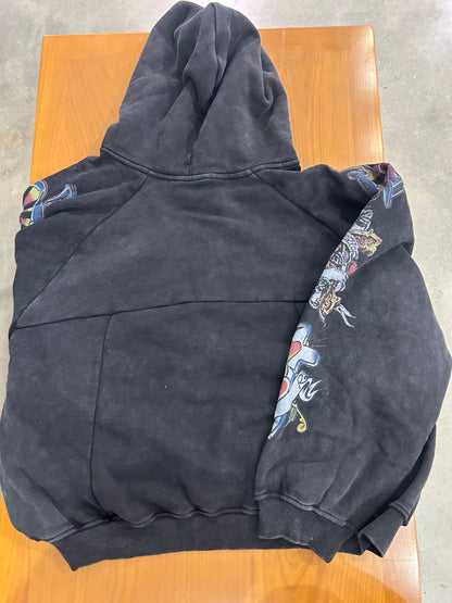 WE ARE RIGHTEOUS Zip Up Black