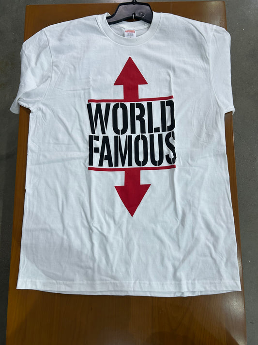 Supreme World Famous Tee White