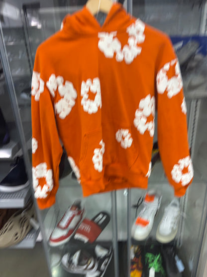 Preowned Denim Tears The Cotton Wreath Sweatshirt Orange