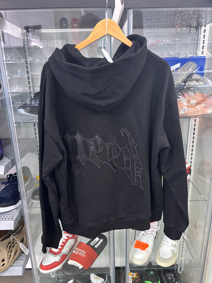 Godspeed OG Logo Sweatsuit V2 Black Satin Zip Up