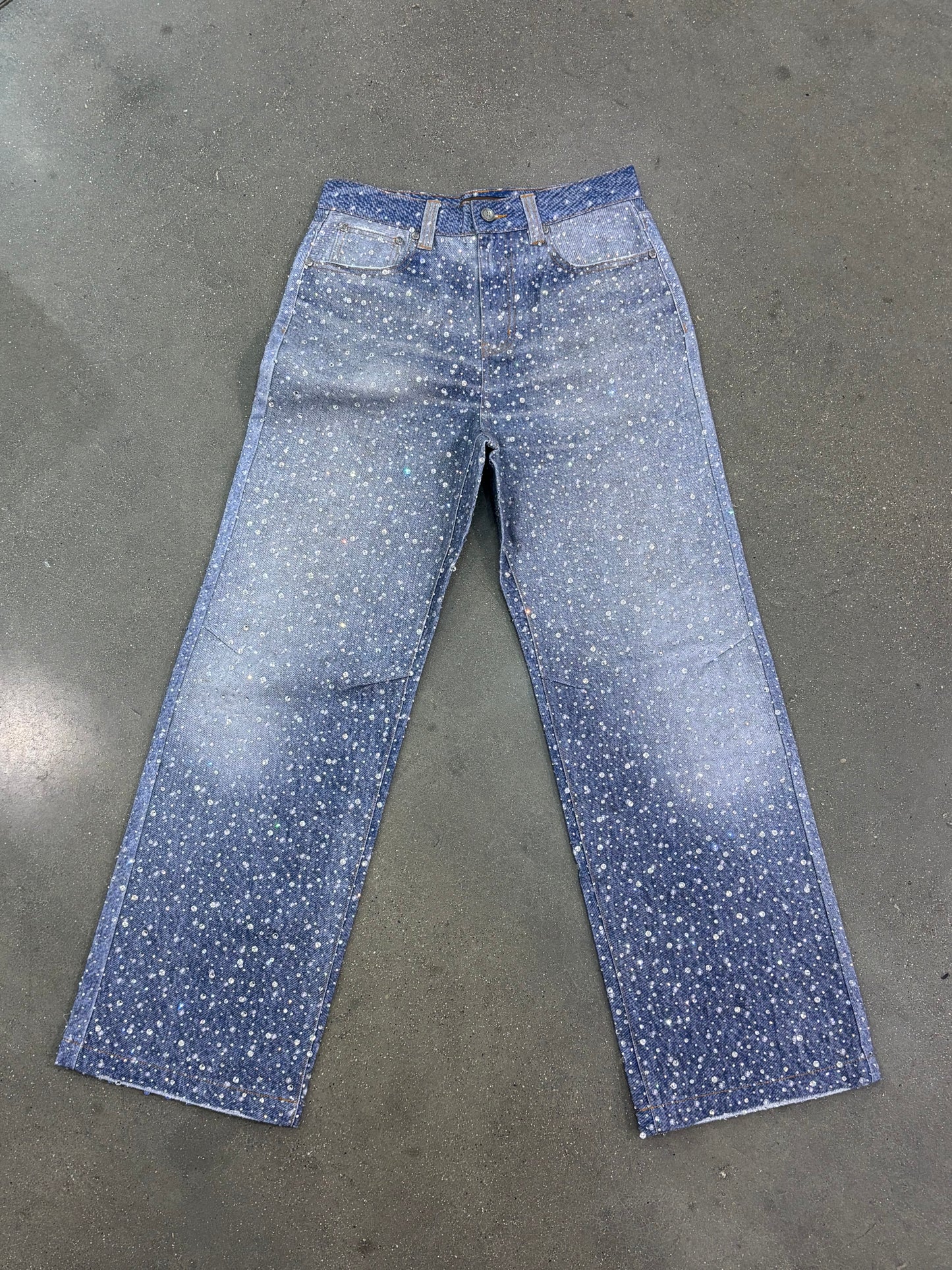 Preowned Birth Of A Royal Child Jewel Jeans