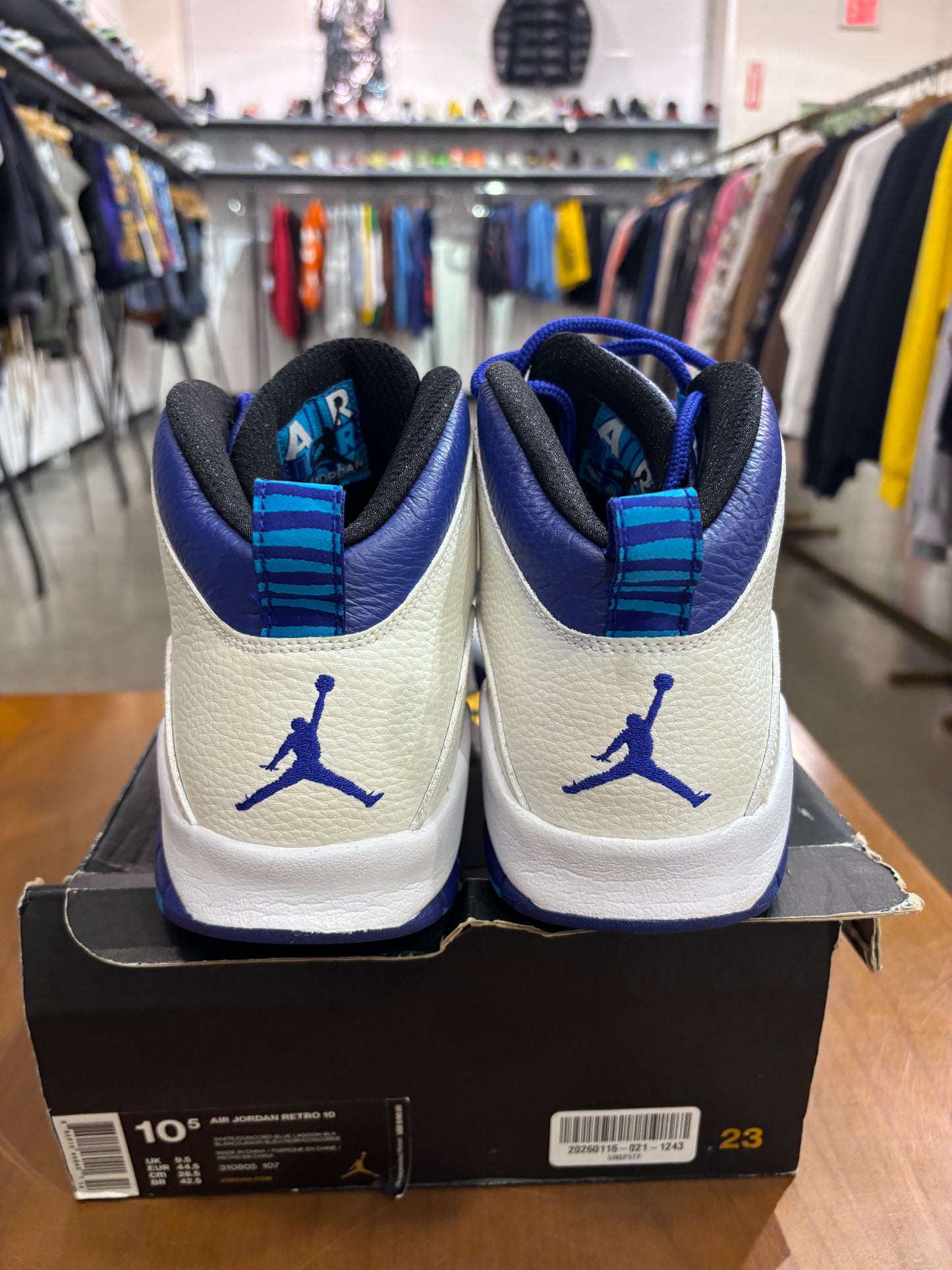 Preowned Air Jordan 10 Charlotte (2016)