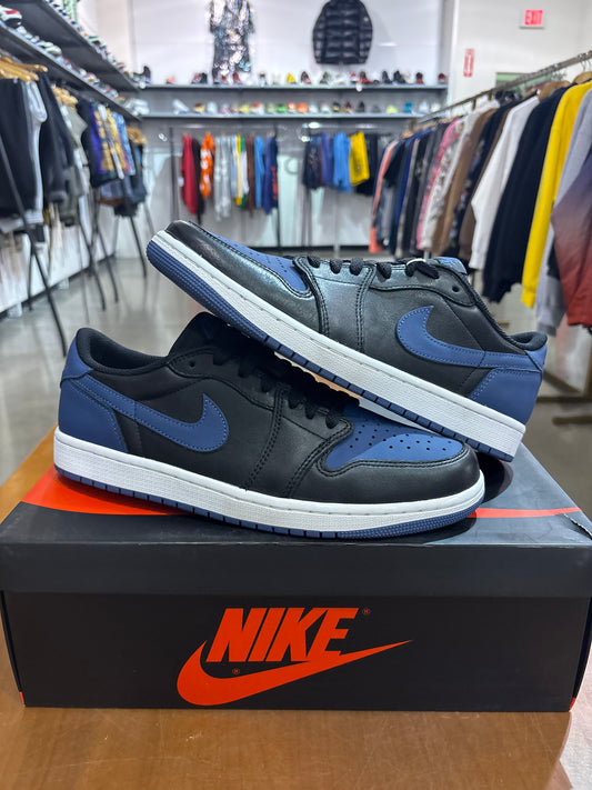 Preowned Air Jordan 1 Low Mystic Navy