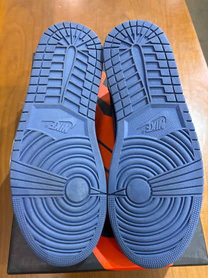 Preowned Air Jordan 1 Low Mystic Navy