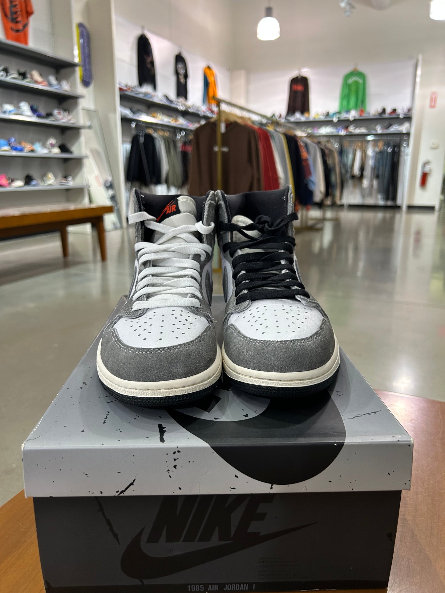 Preowned Air Jordan 1 Washed Black