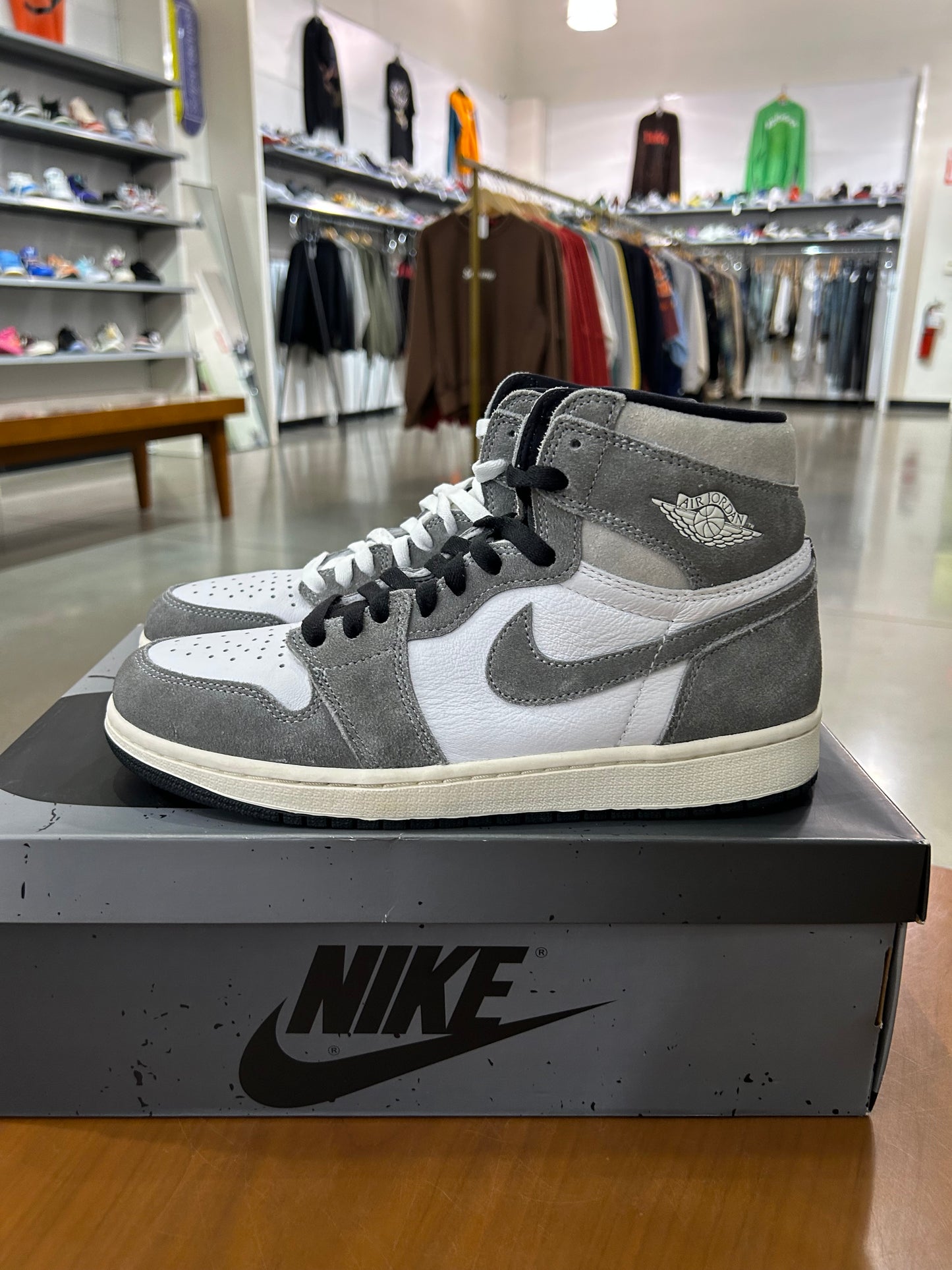 Preowned Air Jordan 1 Washed Black