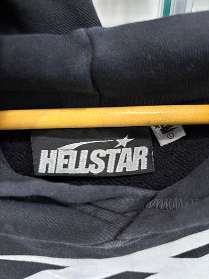 Preowned Hellstar Sport Logo Hoodie Black