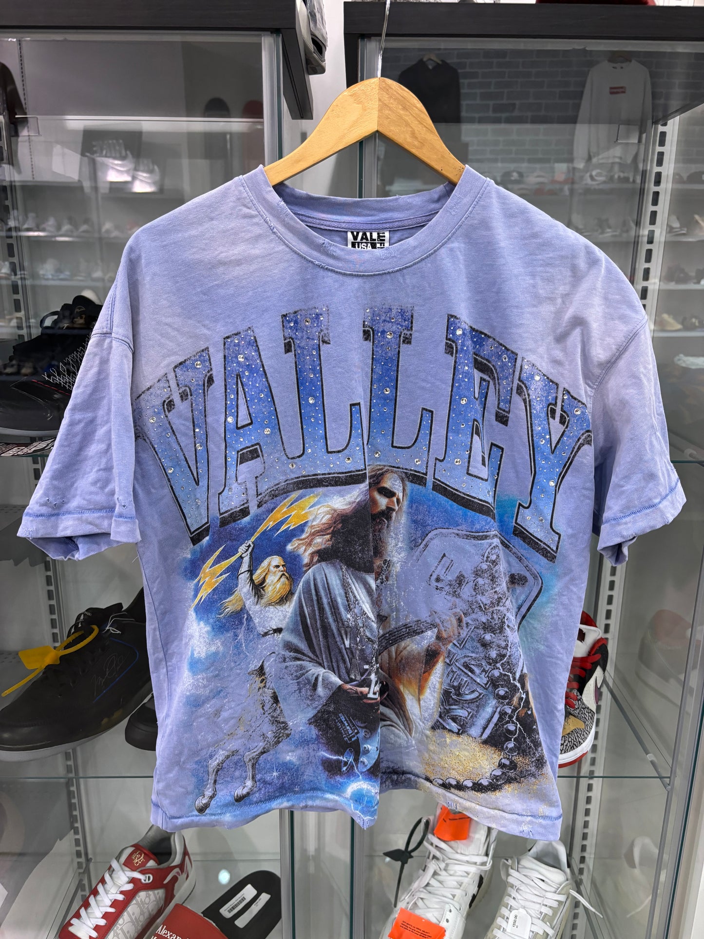 Preowned Vale Holy Metal Bling Tee