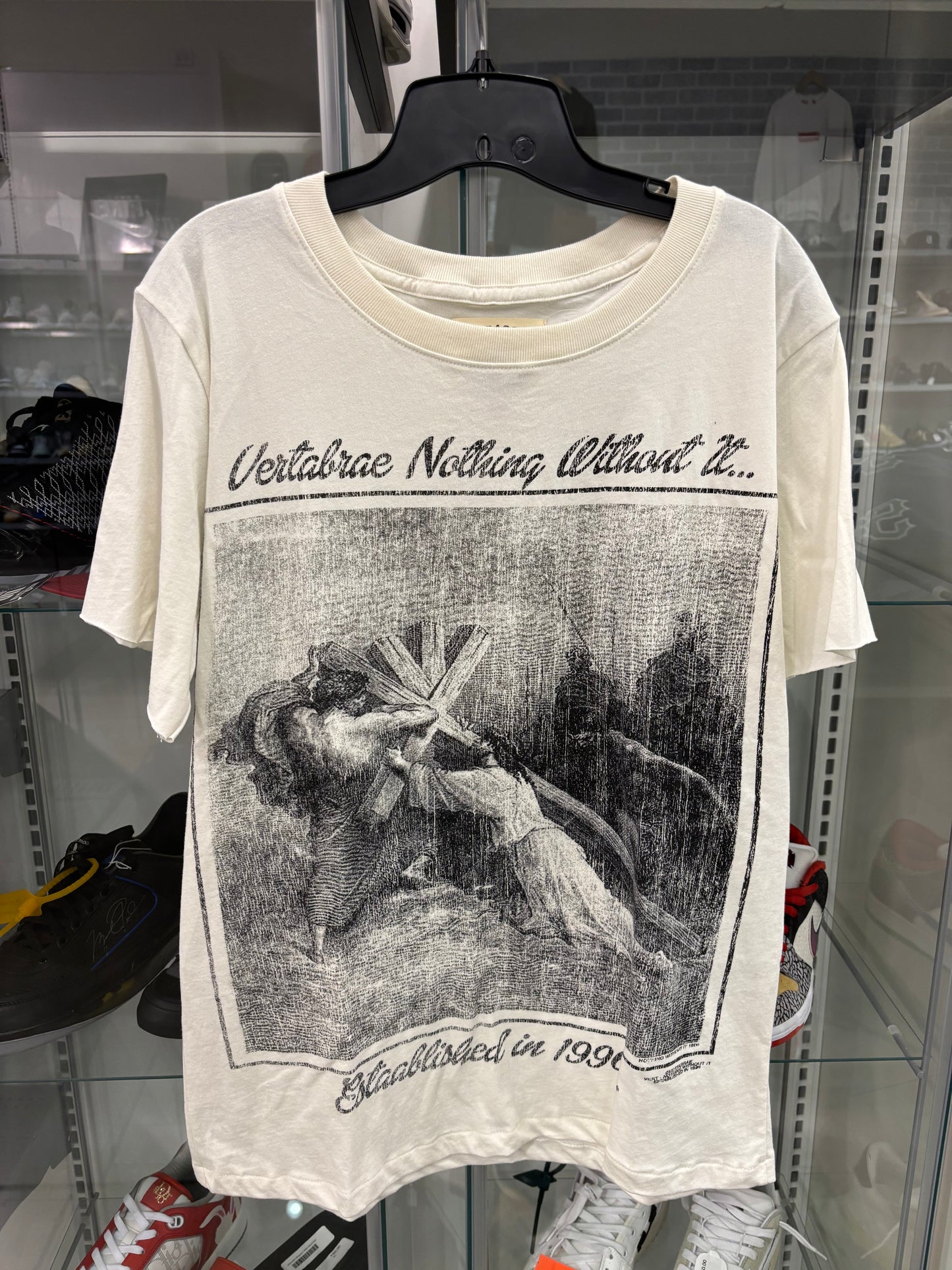 Vertabrae Tee White