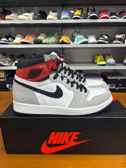 Preowned Air Jordan 1 Light Smoke Grey