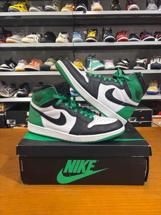 Preowned Air Jordan 1 Lucky Green
