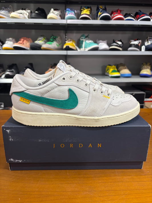 Preowned Jordan 1 AJKO Low SP Union Sail Leather