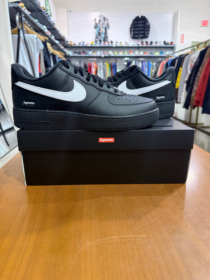 Supreme Air Force 1 Low Black White
