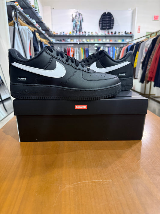 Supreme Air Force 1 Low Black White