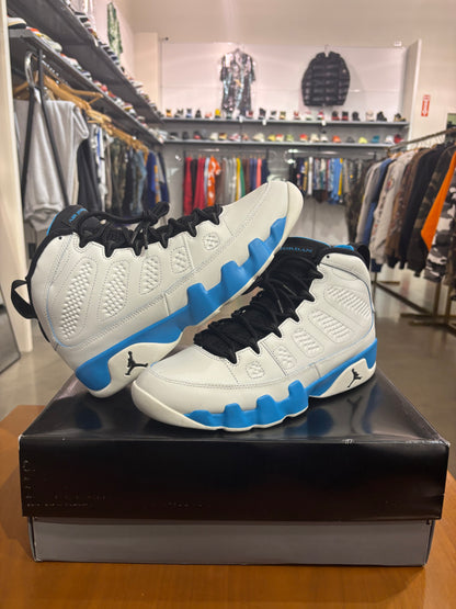 Preowoned Air Jordan 9 Powder Blue