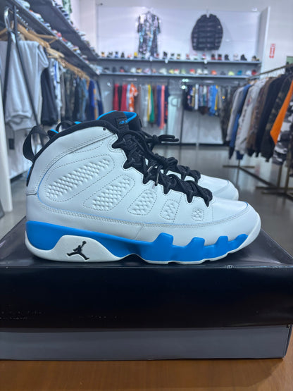 Preowoned Air Jordan 9 Powder Blue