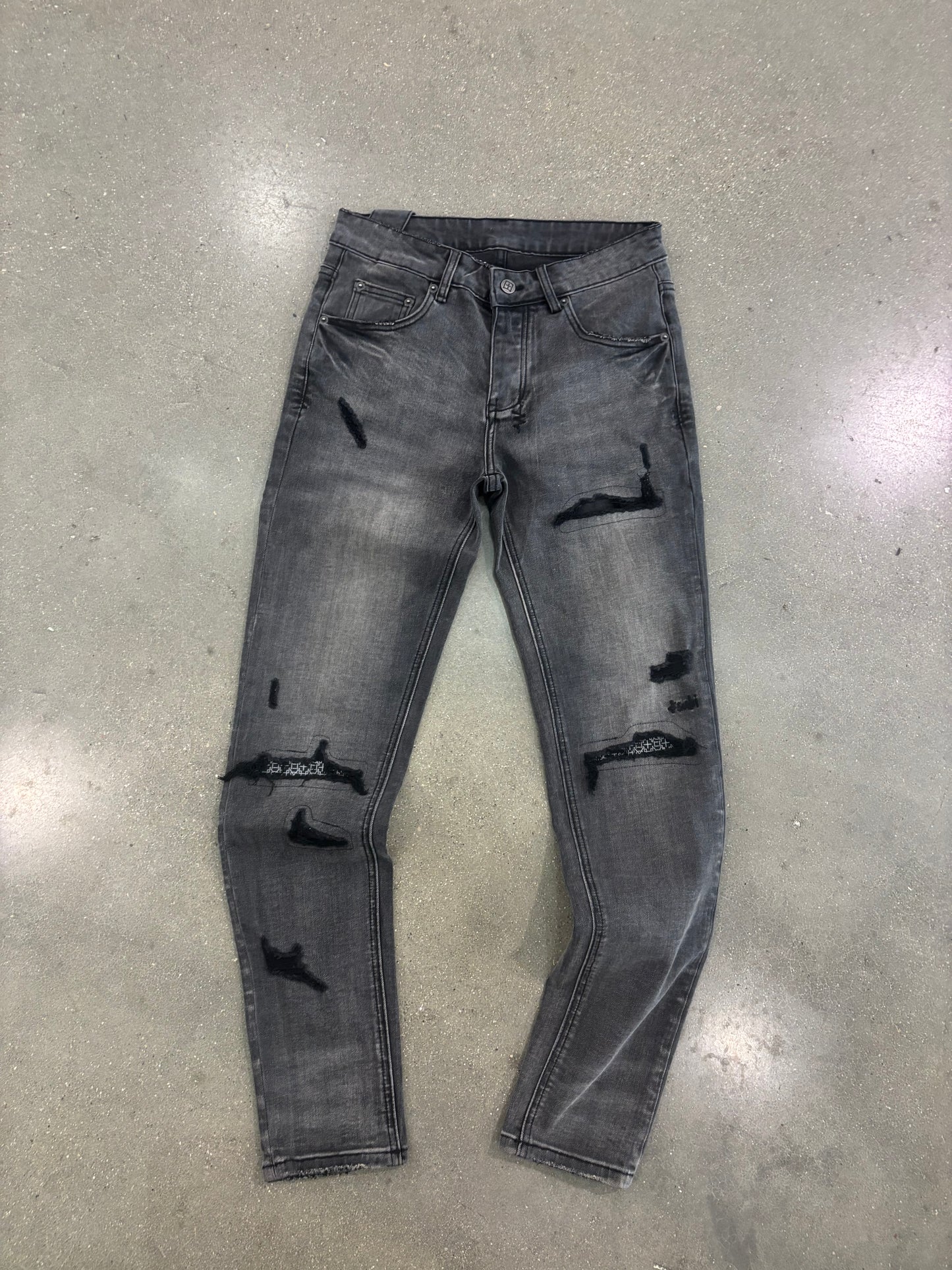 Preowned Ksubi Jeans Washed Black
