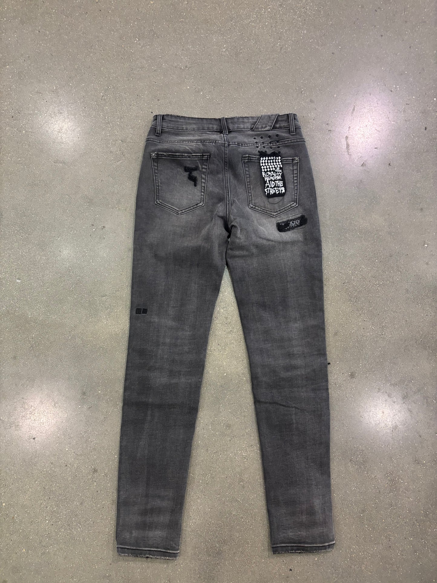 Preowned Ksubi Jeans Washed Black