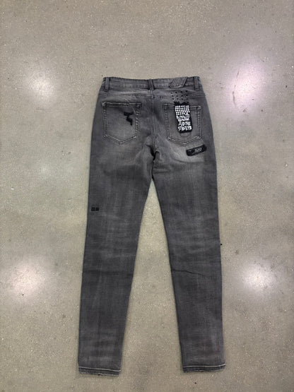 Preowned Ksubi Jeans Washed Black