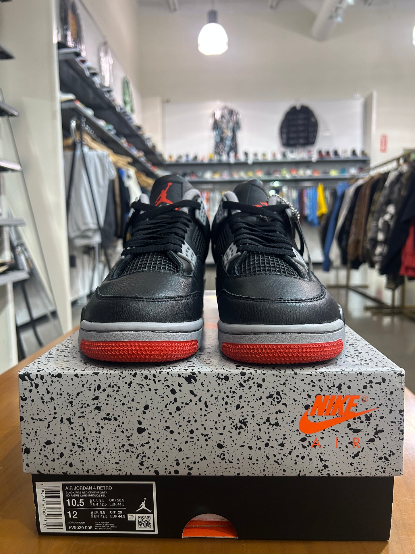 Air Jordan 4 Bred Reimagined