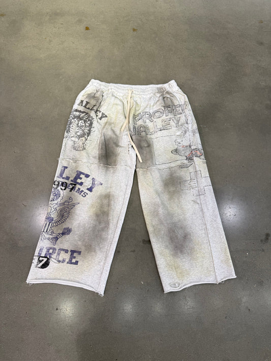 Vale Butcher Sweatpants Dirt Grey