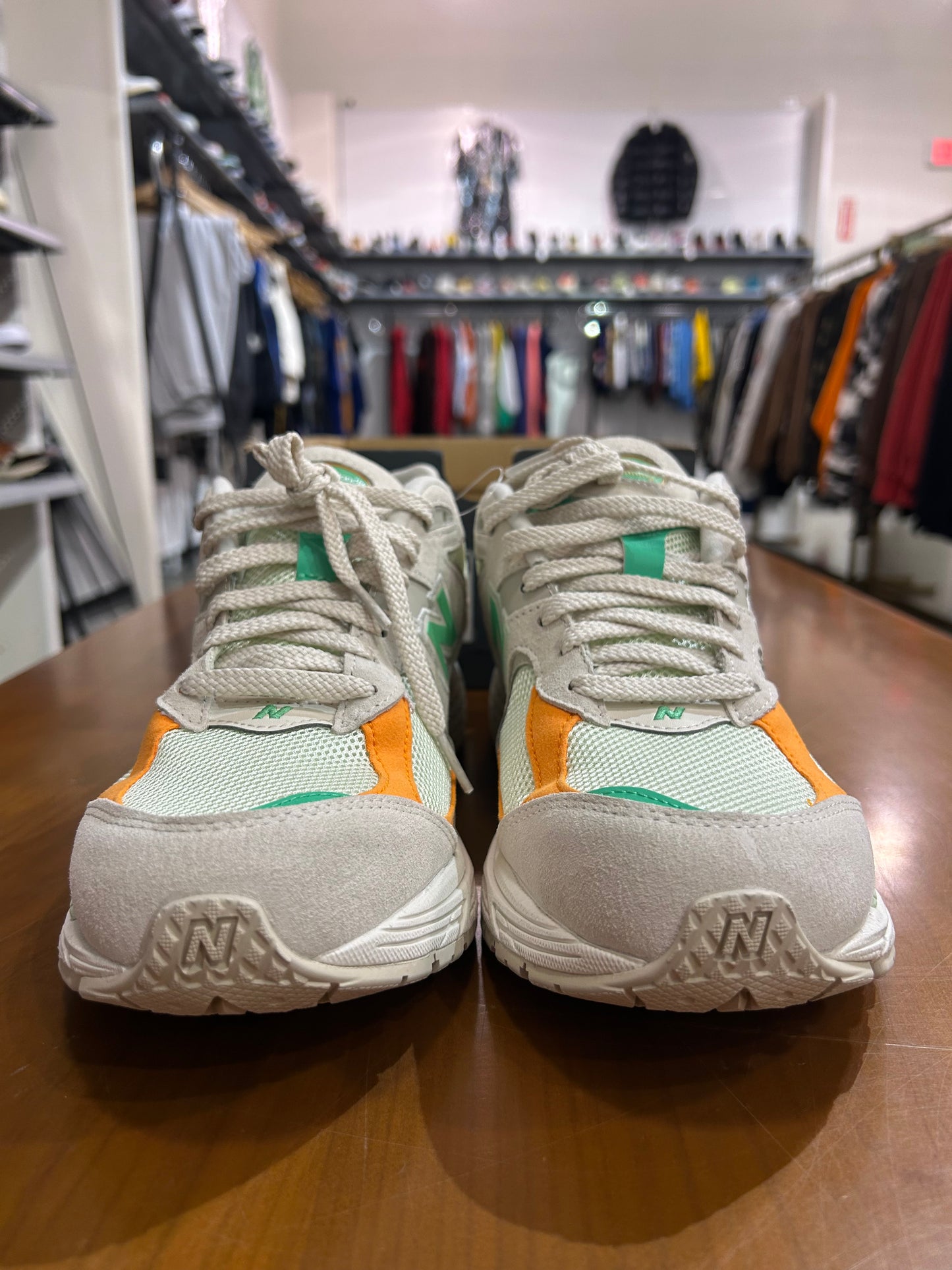 New Balance 2002R Linen Green Apple