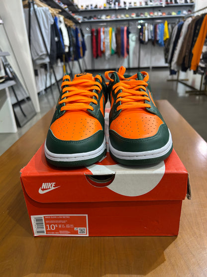 Nike Dunk Low Miami Hurricanes