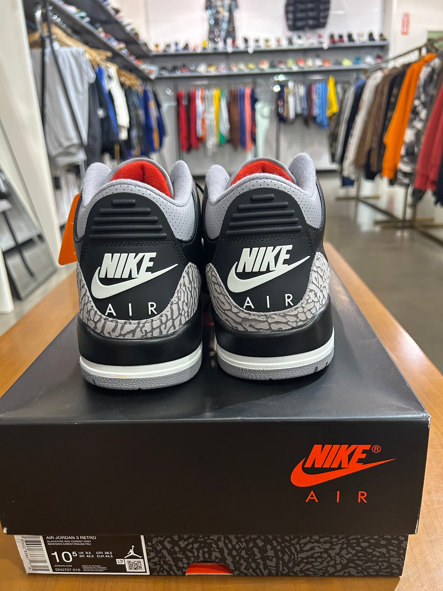 Air Jordan 3 Black Cement Reimagined