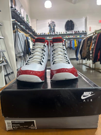 Preowned Air Jordan 9 Gym Red