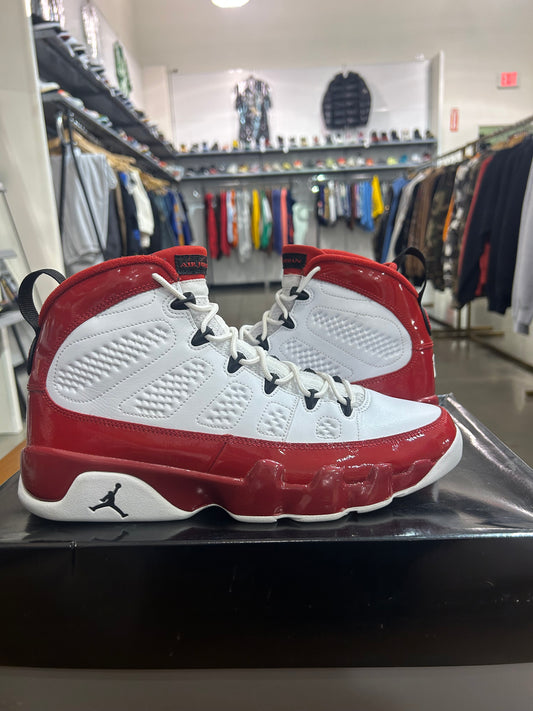 Preowned Air Jordan 9 Gym Red